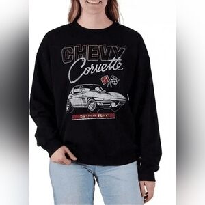 Chevy Corvette Black Sweater